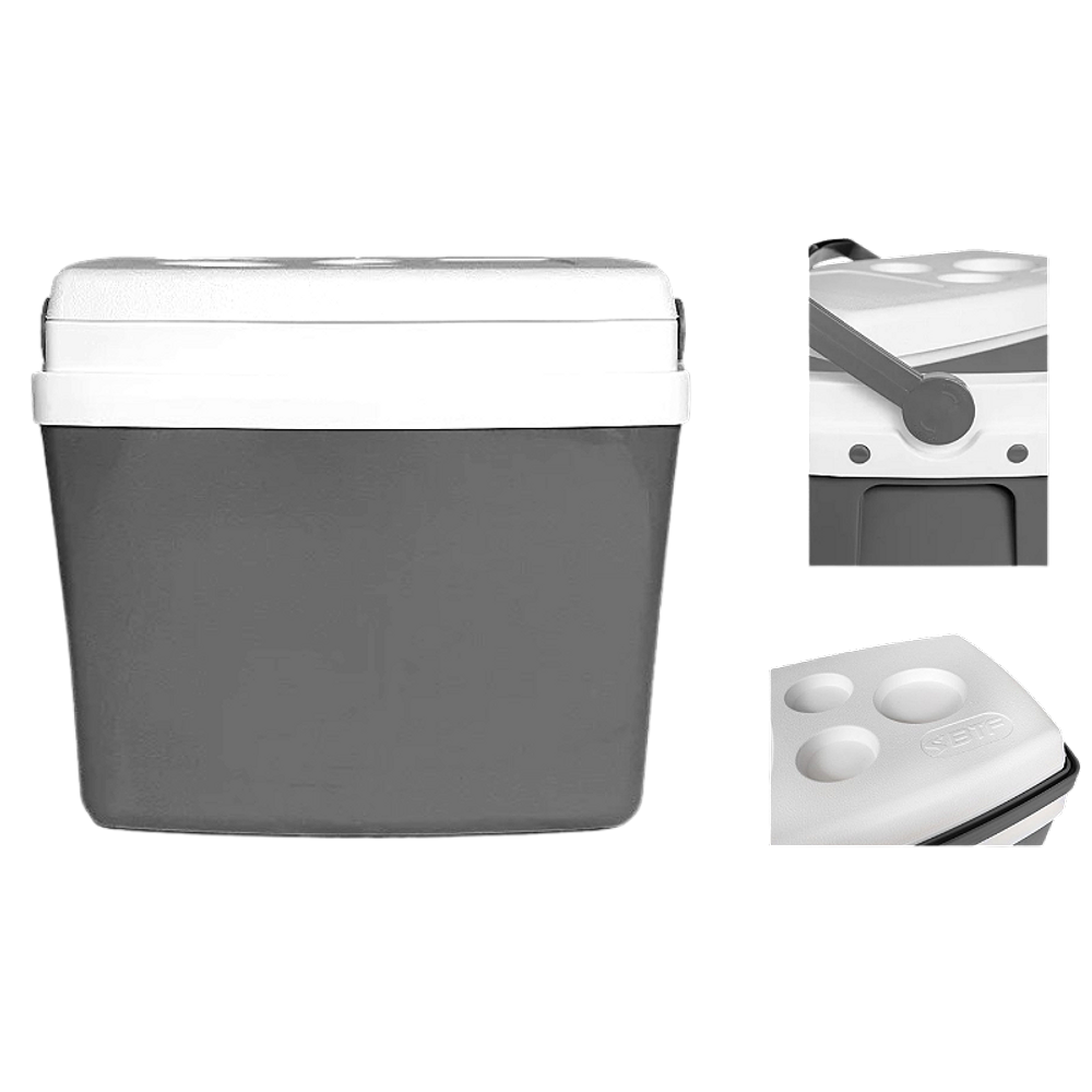 Caixa Térmica 34 Litros Botafogo Cinza CXT0134