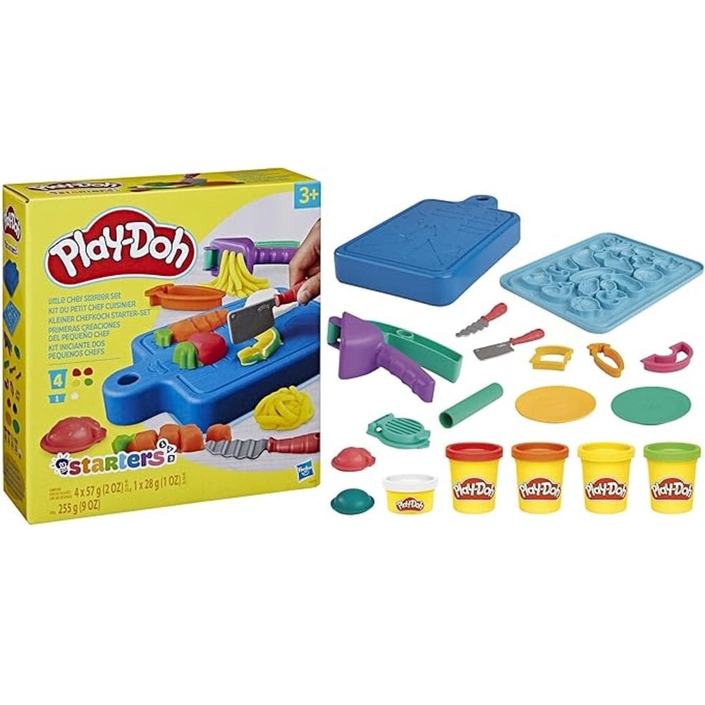 Conjunto Massinha Play-doh Pequenos Chefs Starter - Hasbro