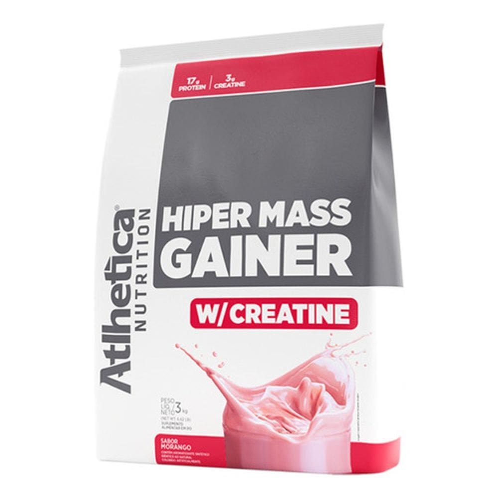 Hiper Mass Gainer w/ Crea (3000g) Atlhetica Nutrition