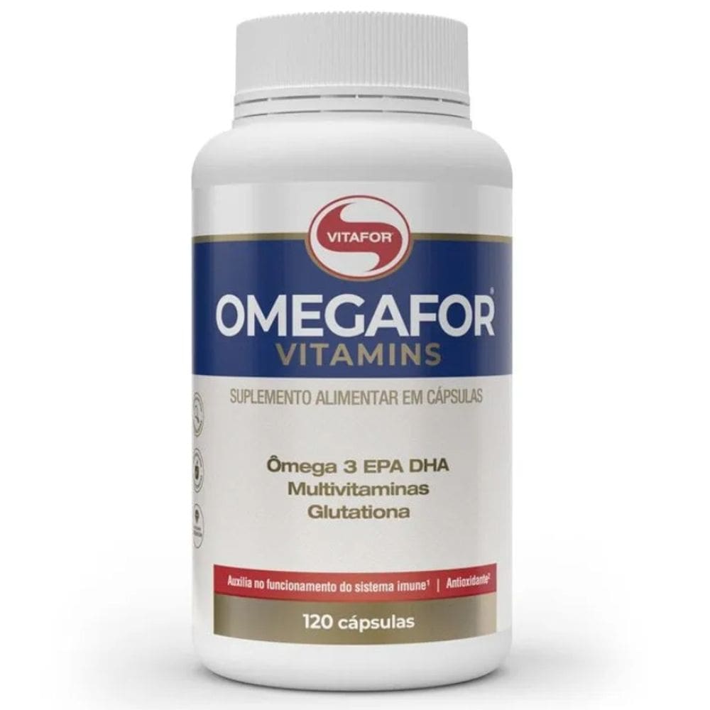 Omegafor Vitamins (120 Caps de 1000mg) - Vitafor