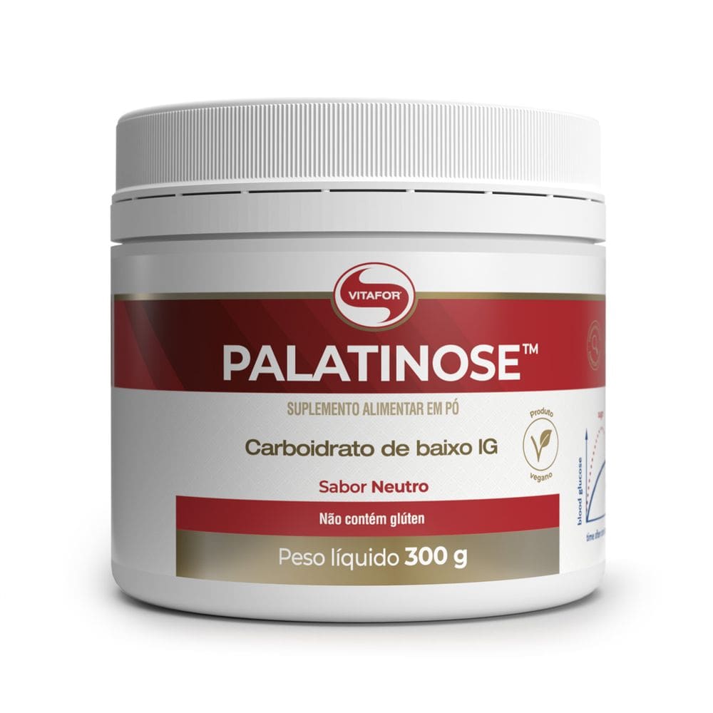 Carboidrato de Baixo IG Palatinose  (300g) Vitafor