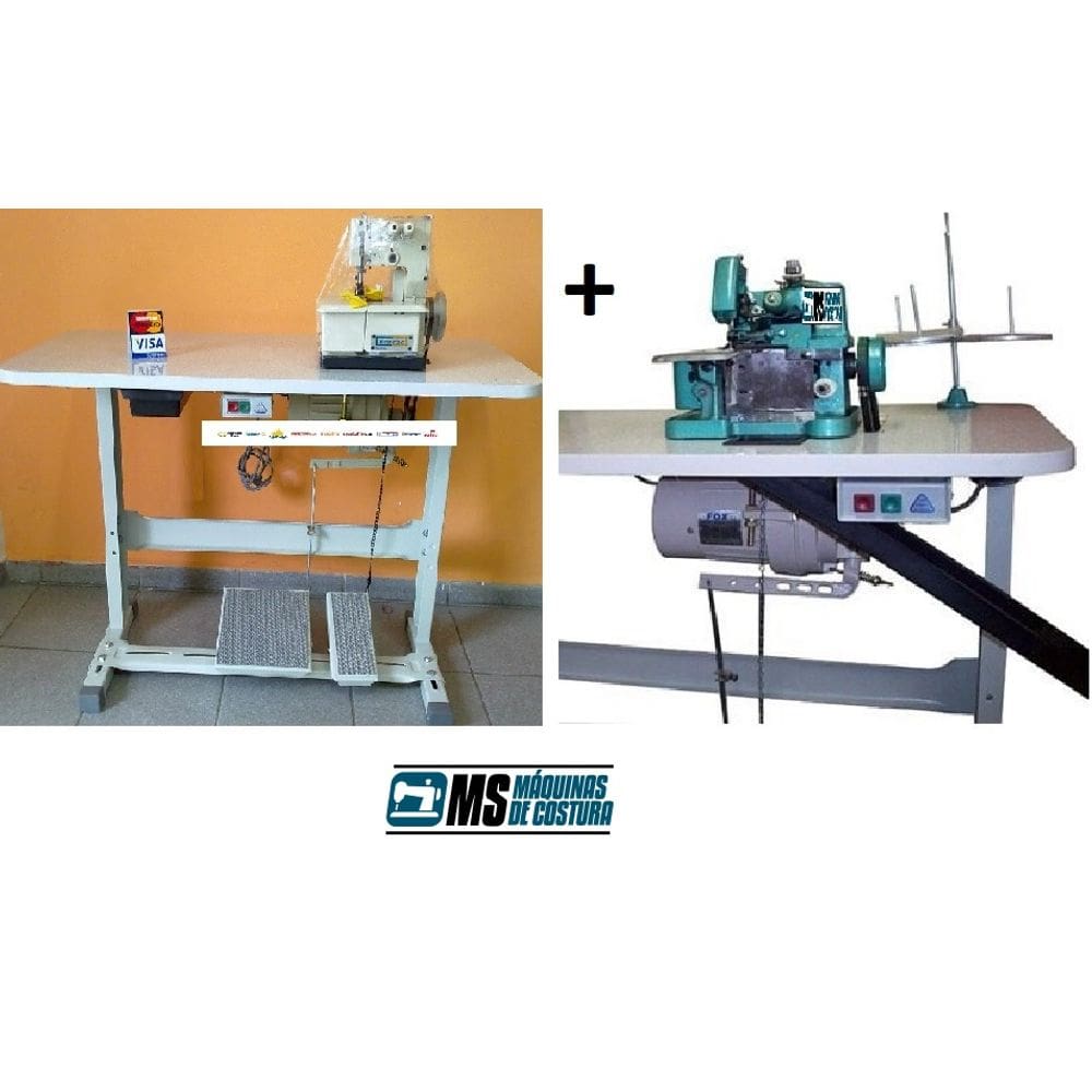 Overlock+ Galoneira Semi Industriais Completas