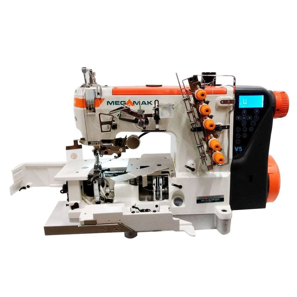 Galoneira Plana Eletrônica Com  Corte de Linha,v5-Megamak