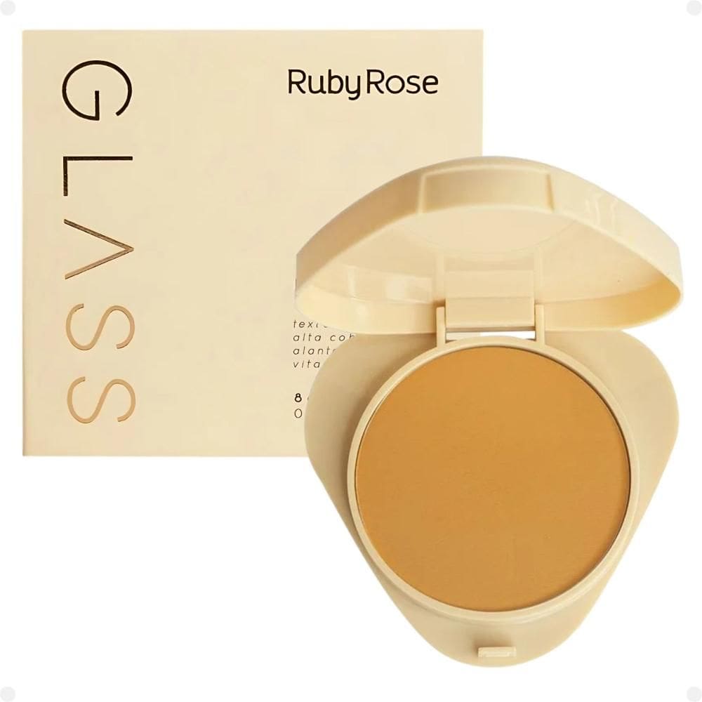 Pó Compacto Ruby Rose Glass Gpt20 Hb-863-9