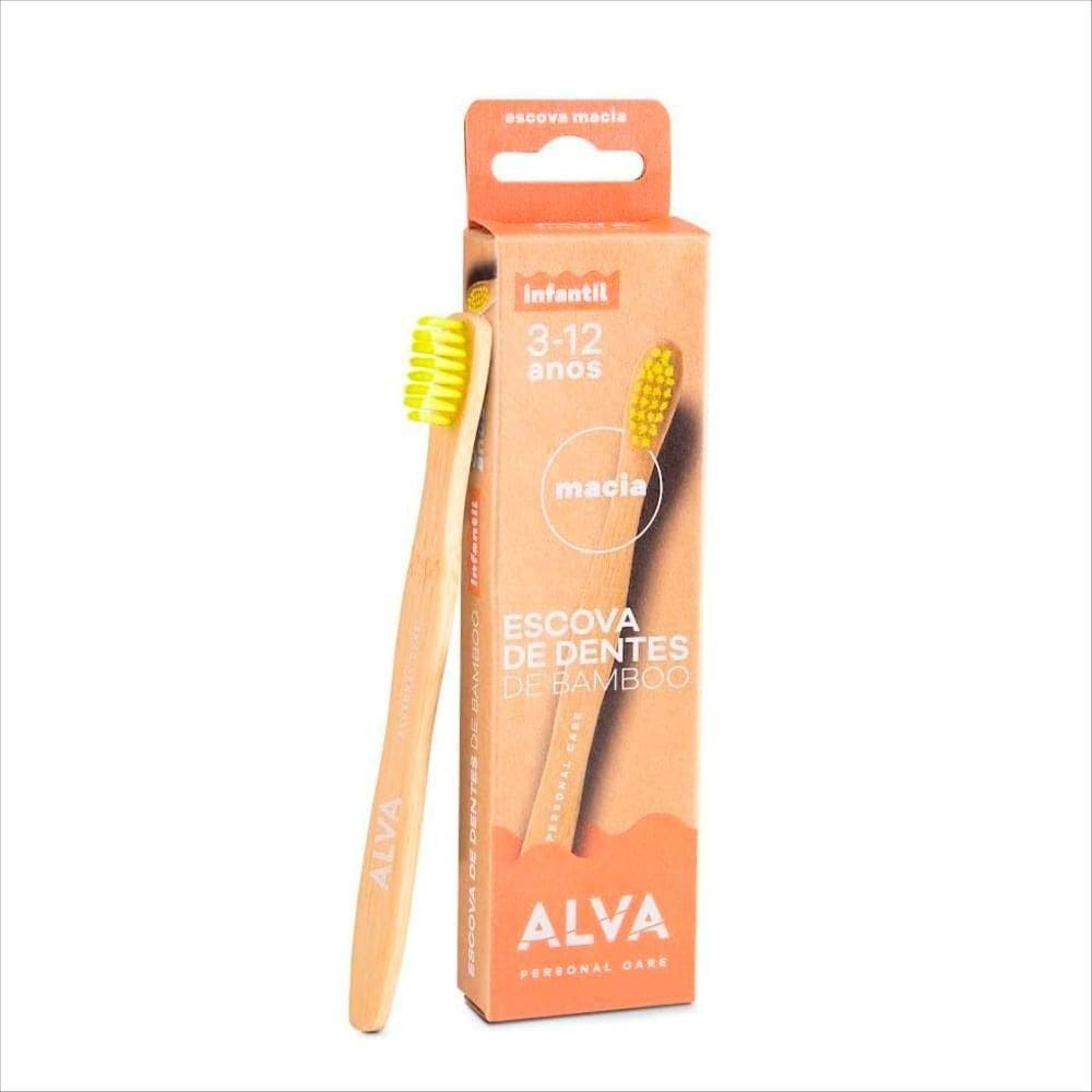 Alva Personal Care - Escova De Dentes Bamboo Infantil Nulo