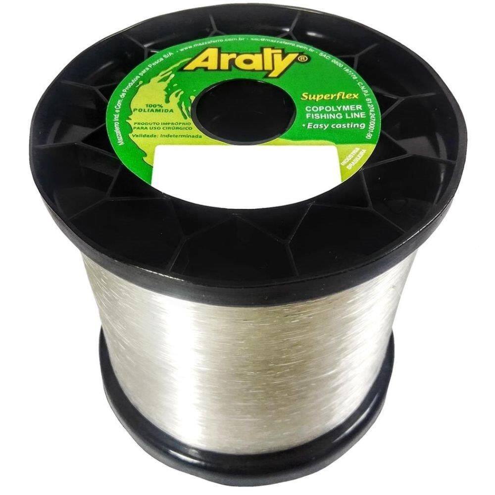 Linha Araty Superflex para Pesca Branca 0,20 250g