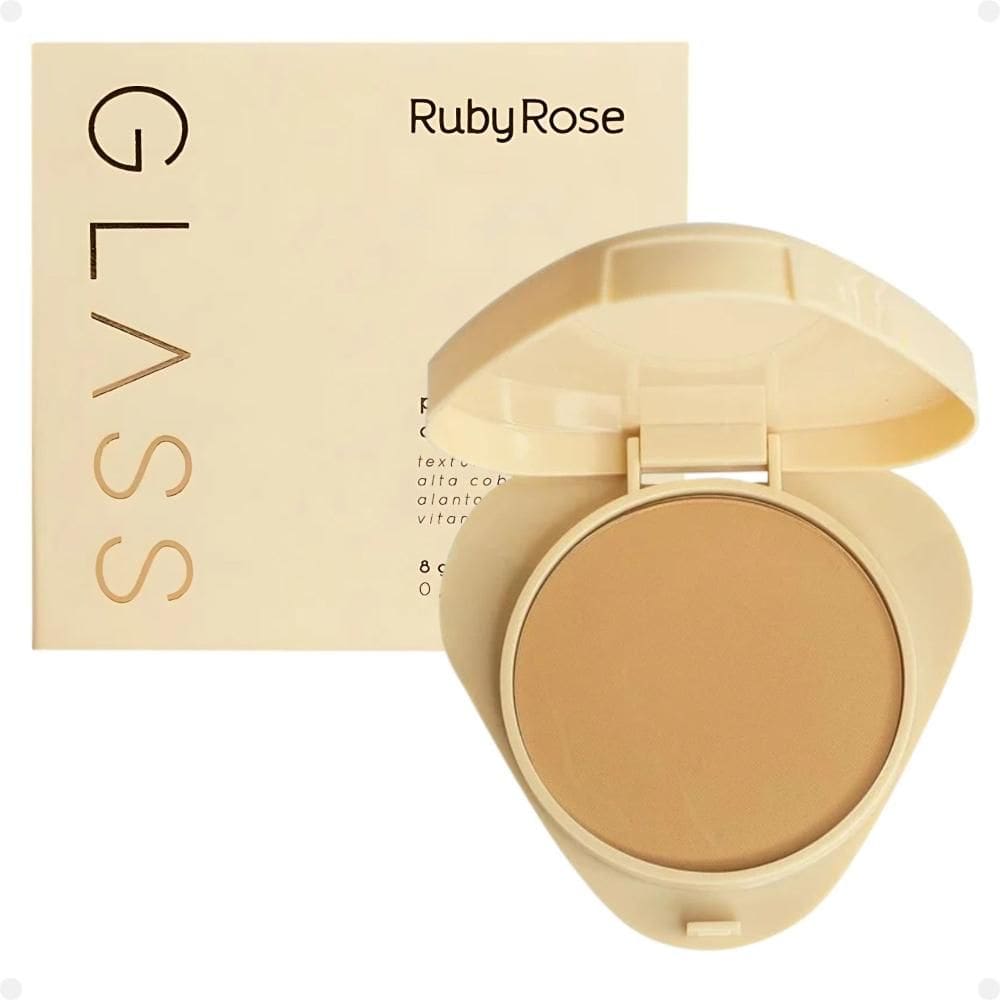 Pó Compacto Ruby Rose Glass Gpm20 Hb-863-6