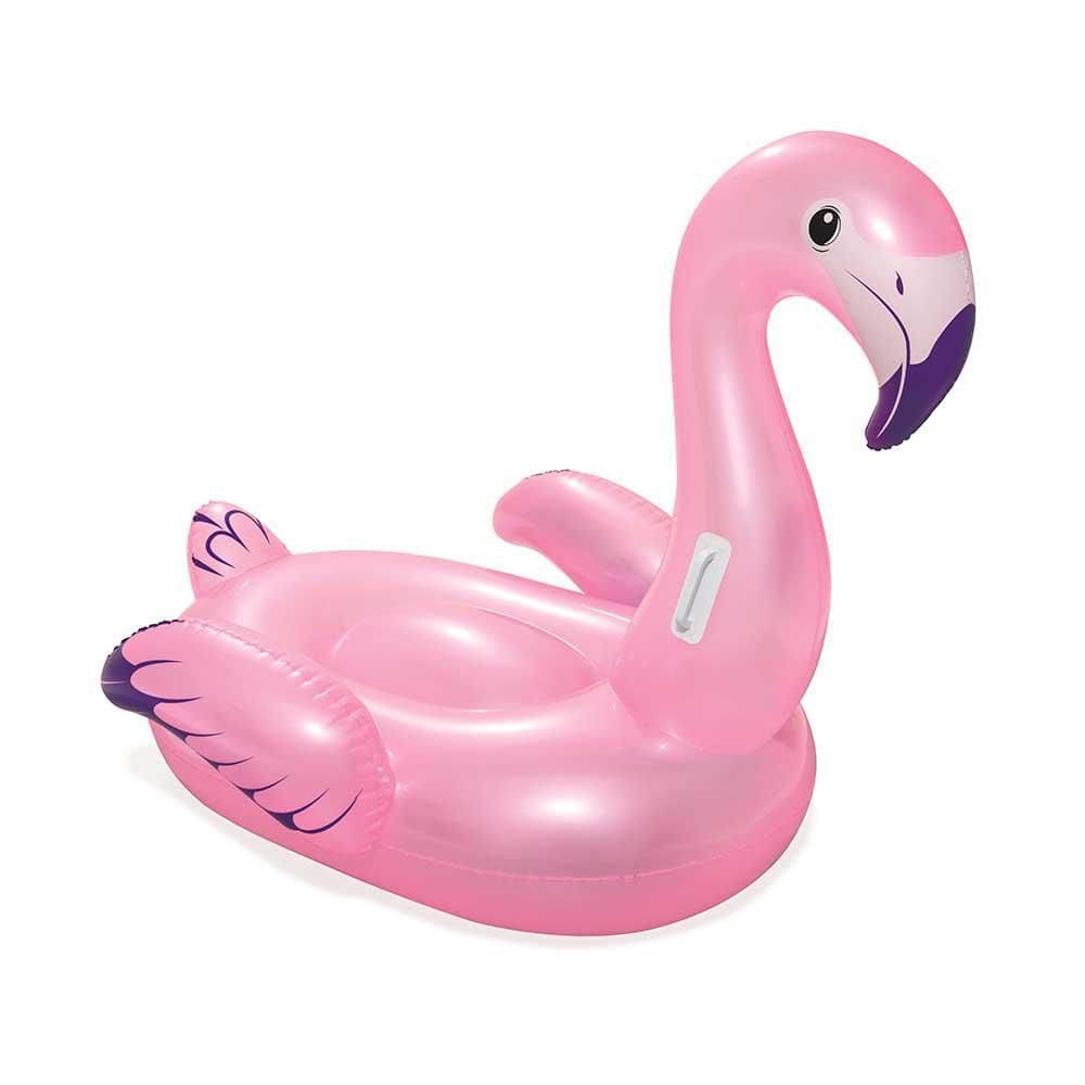 Boia Infantil Inflável Flamingo Rosa Bestway 1,27M X 1,27M