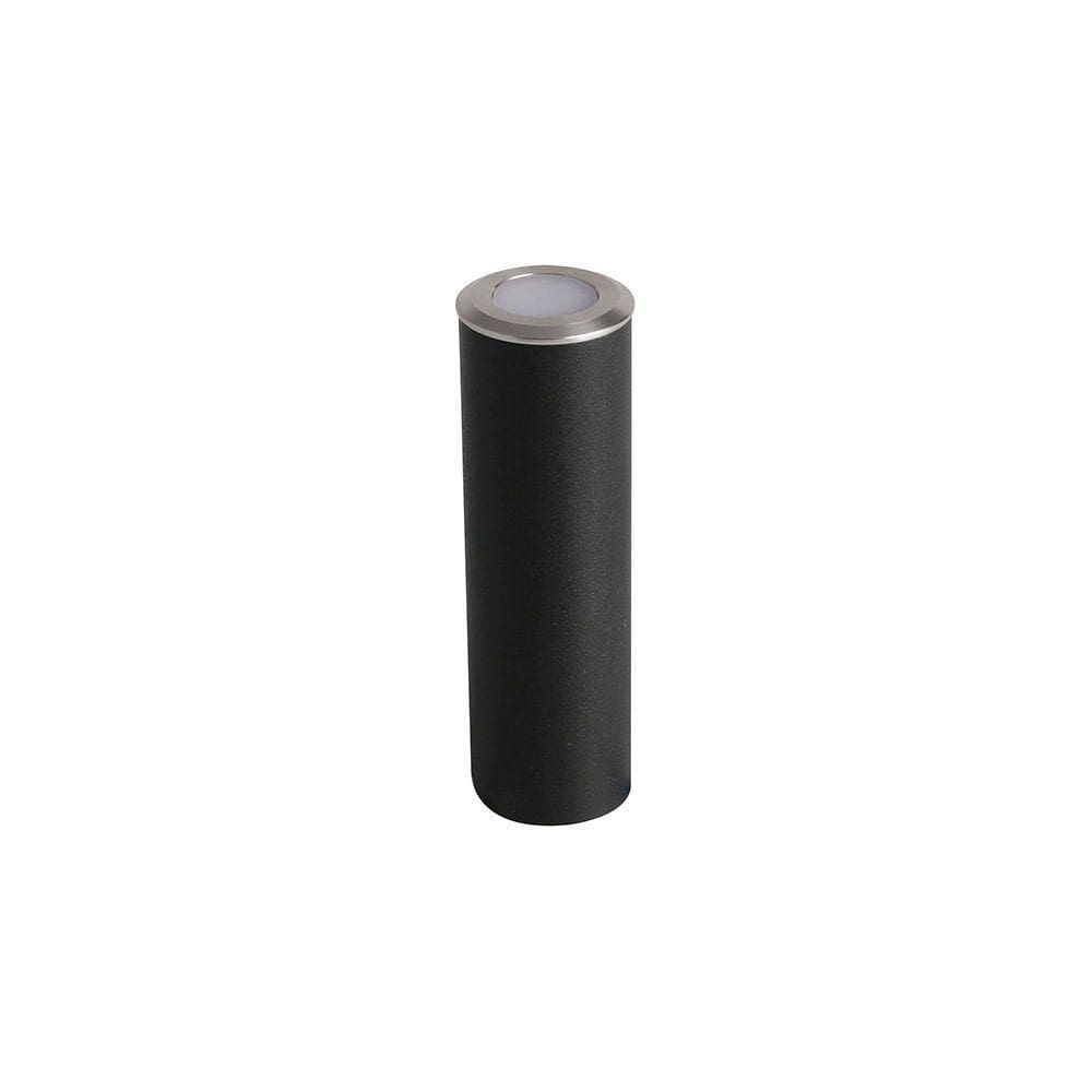 Embutido De Solo Led Nordecor Rani Mini 6150 0,5w Bivolt Preto - Aço Inox 3000k Luz Amarela 3000k Luz Amarela 6150