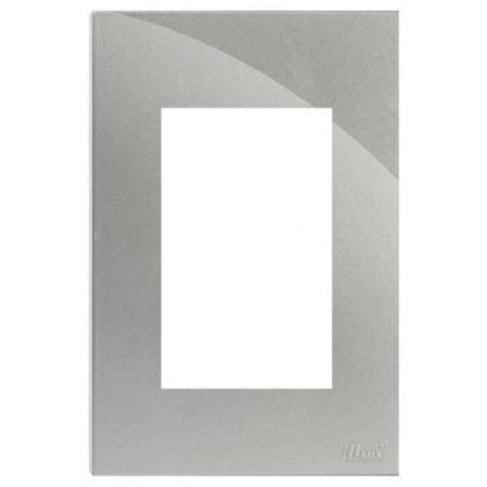 Placa Para 3 Modulos Com Suporte 4X2 Brg11548-7Pr.