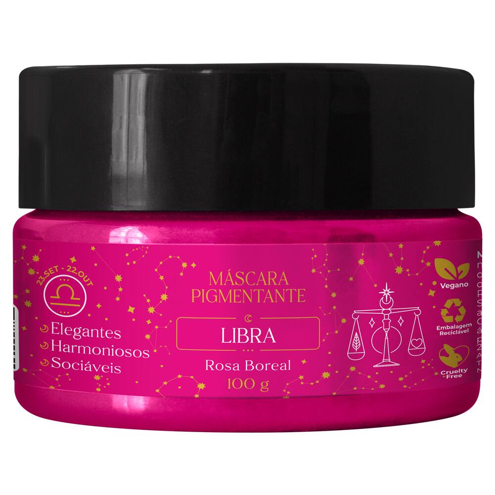 Máscara Pigmentante Kamaleão SIGNOS Libra Rosa Boreal 100g