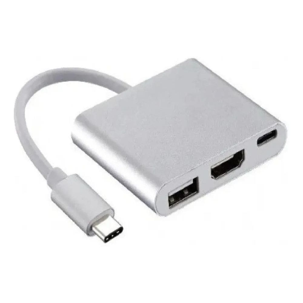 Adaptador Usb 3.1 Type C X Hdmi 4K Usb 3 Tipo C Para S9 S10