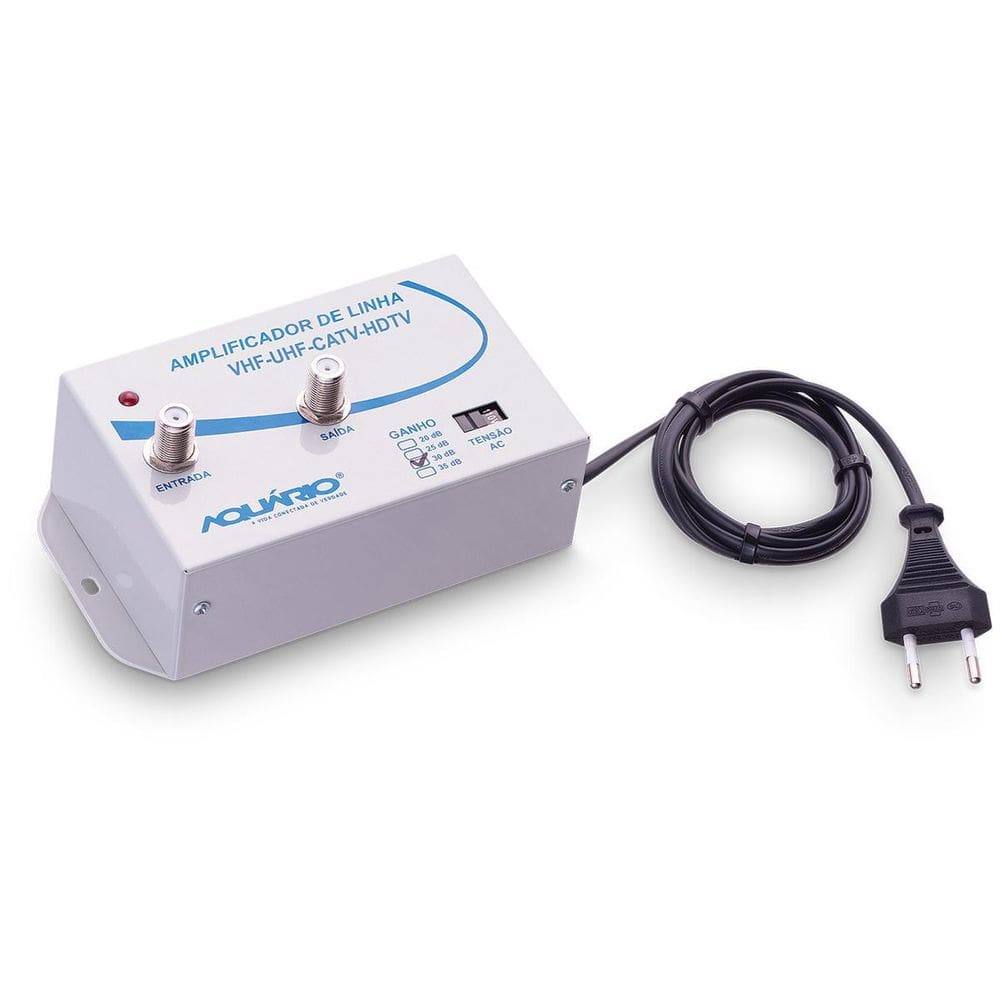 Amplificador De Linha Para Tv 30Db Al-30 Bivolt
