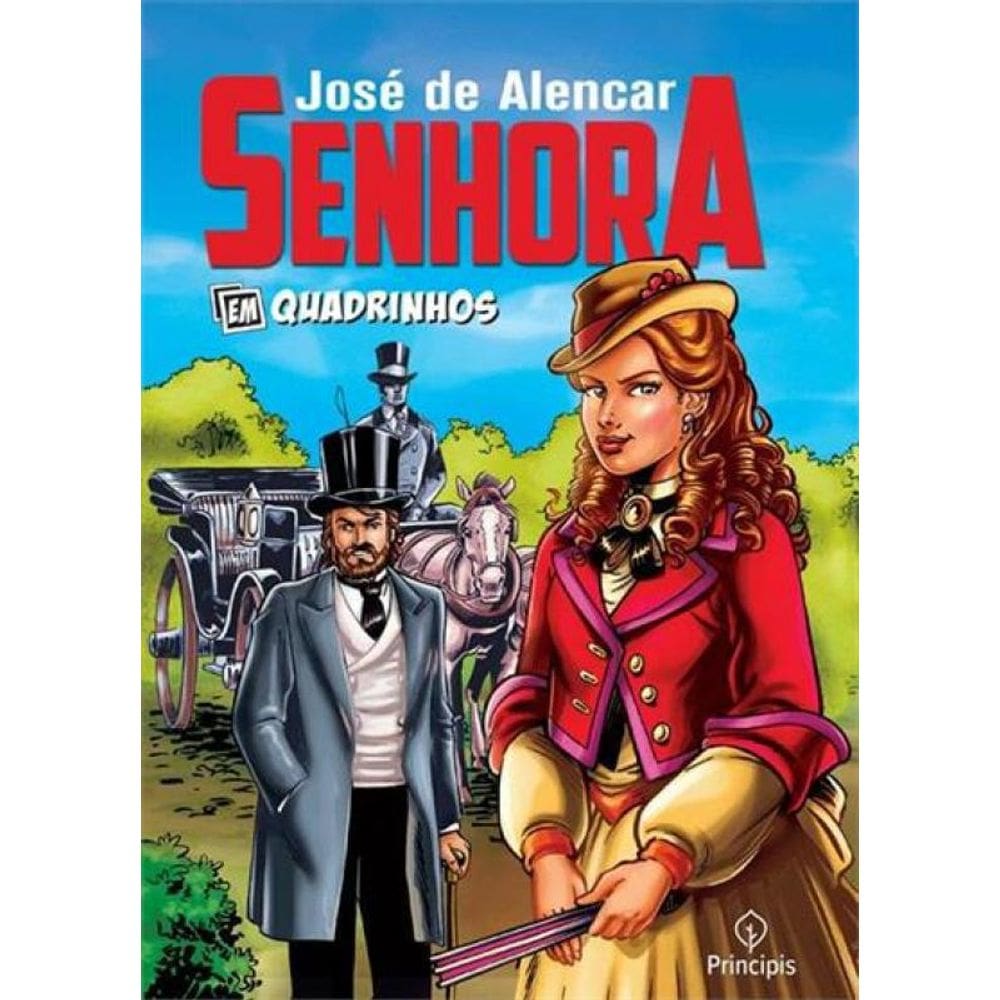 Livro Classicos Em Quadrinhos - Senhora
