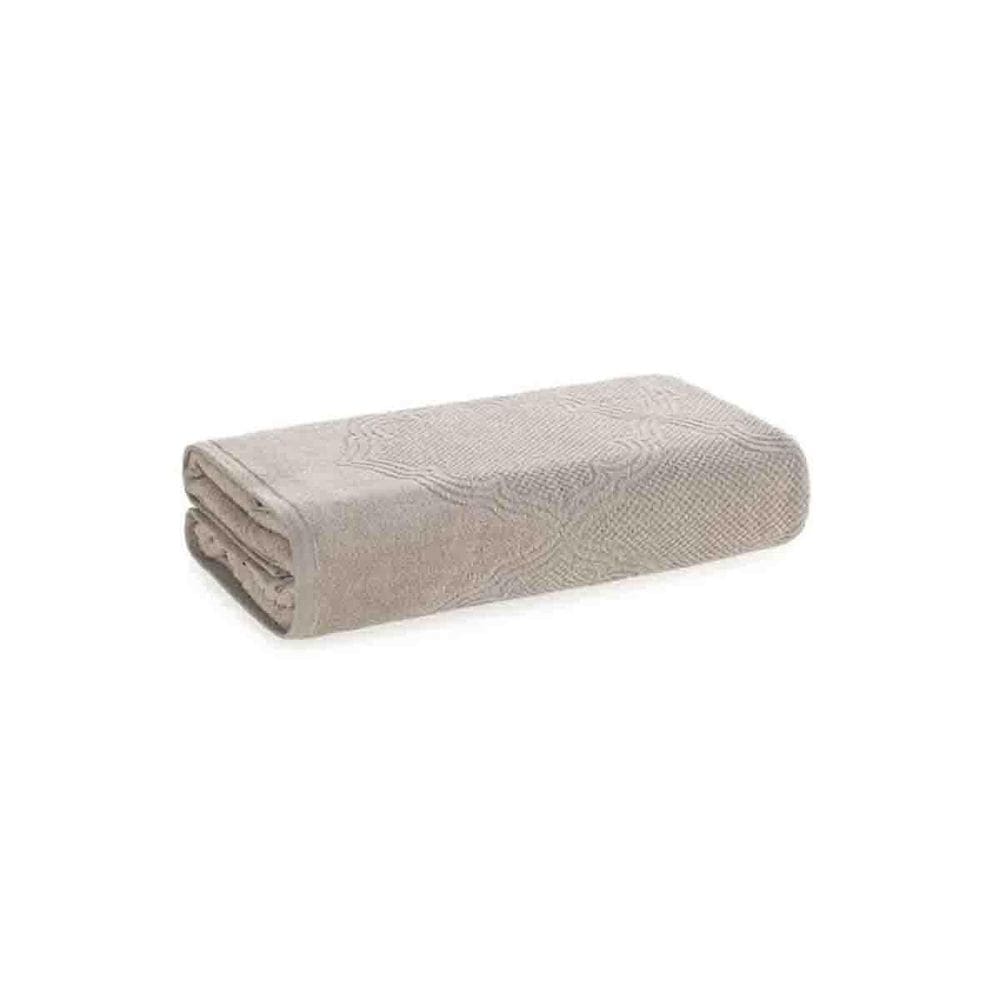 Toalha Banho Galbe Fio Cardado 100% Algodão Cinza Karsten