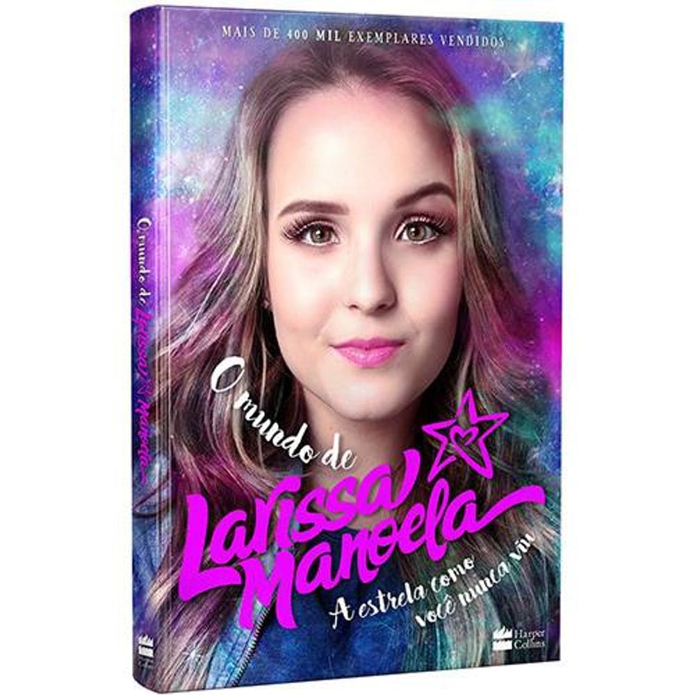 Livro O Mundo De Larissa Manoela