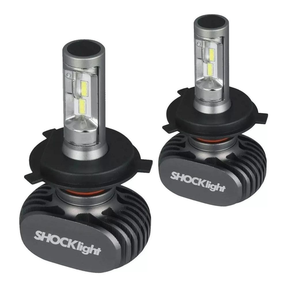 Kit Lâmpada Ultra Led Titanium Shocklight Hb4 10000 Lumens