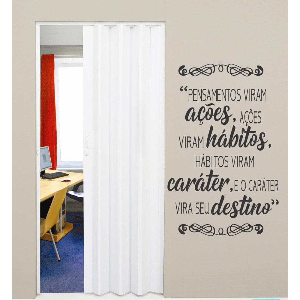 Adesivo Decorativo De Parede Frases Pensamentos Motivacional