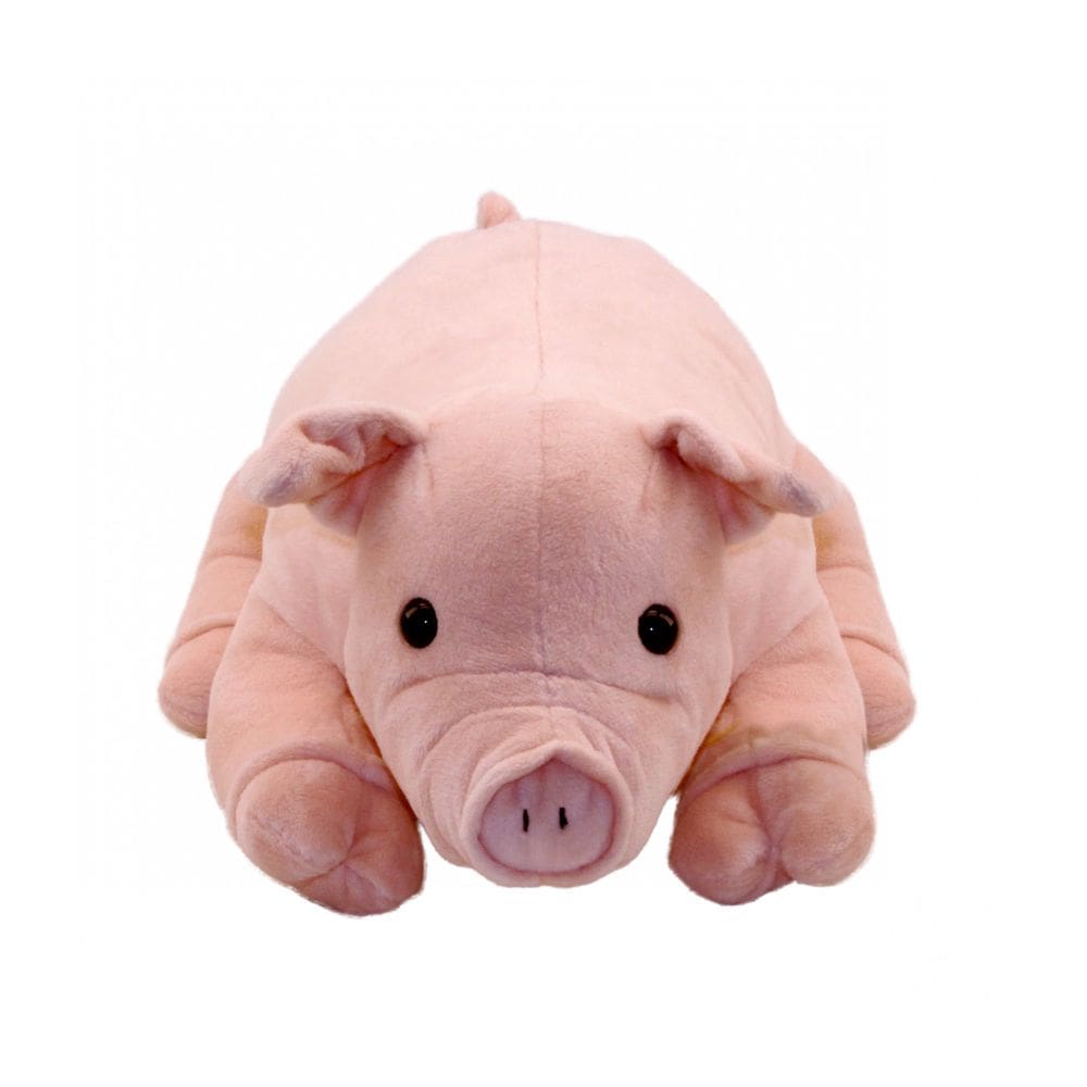 Porco Rosa Deitado Pelúcia 29 Cm Lindo E Fofo Fofy Toys
