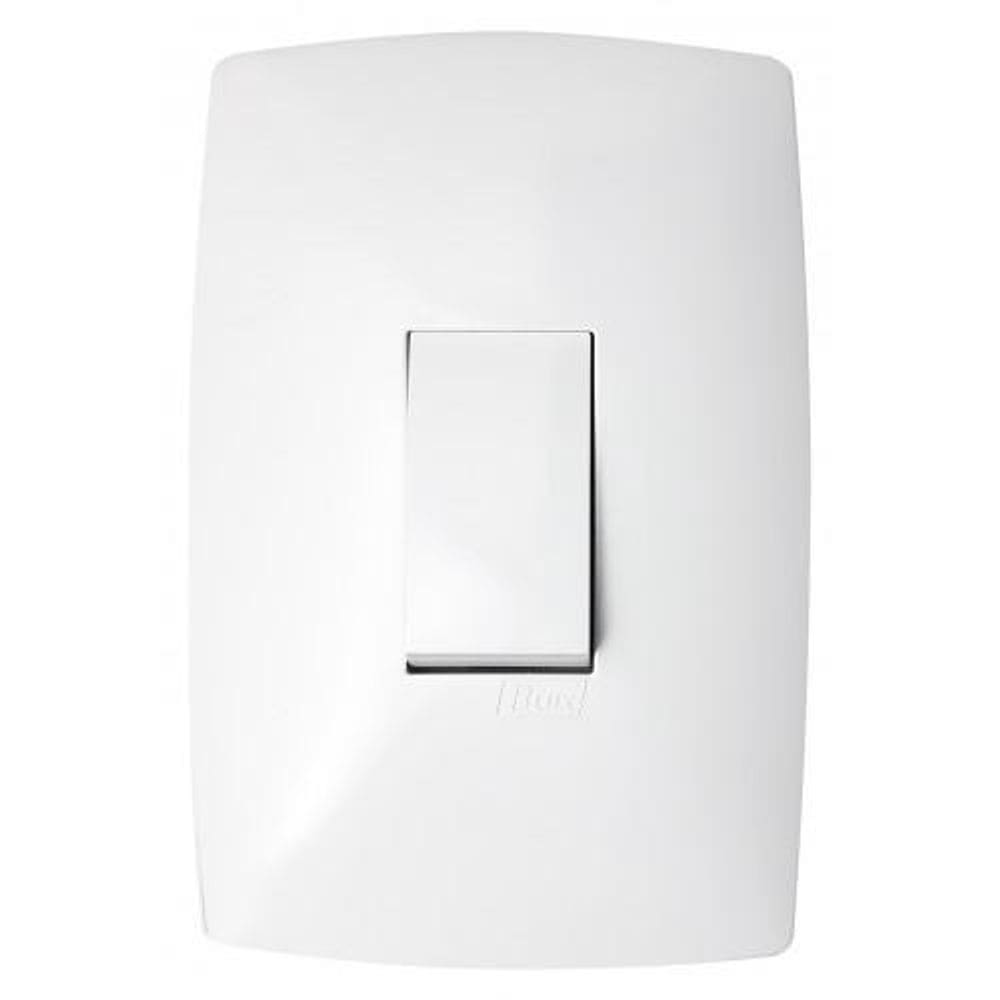Interruptor Pulsador 4x2 - Blux Home Branco - BH10443-4BR