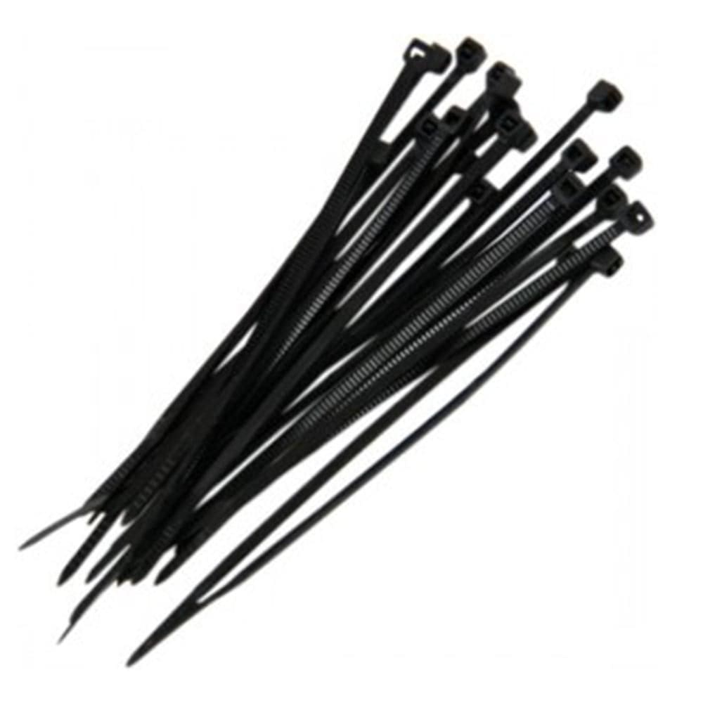 Abraçadeira Nylon Preto Enforca Gato 2,7Mm X 250Mm 100 Peças