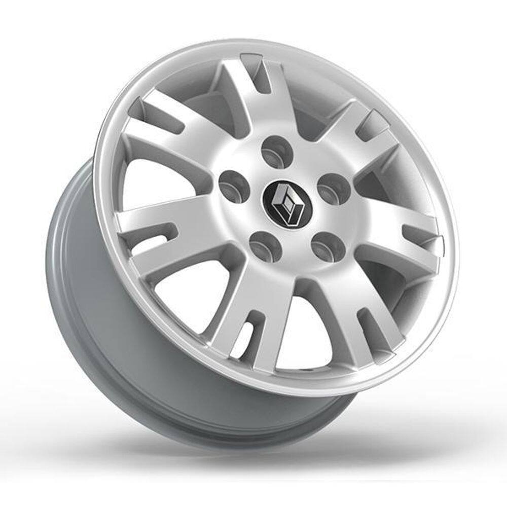 Roda Europa Master Aro 16 Tala 7 5X130 Et66 Prata Brilhante