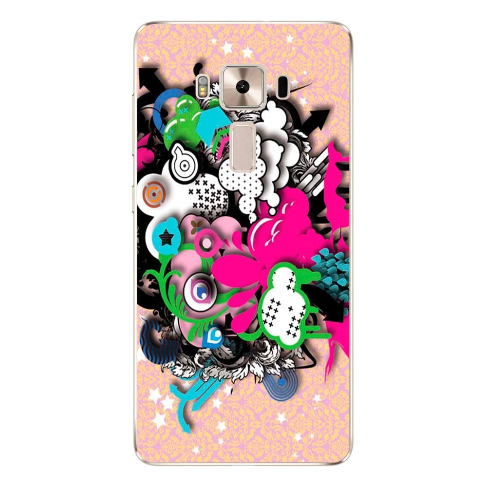 Capa Adesivo Skin104 Verso Para Zenfone 3 Deluxe (ZS570KL)