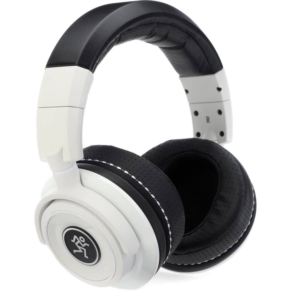 Fones de ouvido com encosto fechado Mackie MC-350 Professional Arctic Whi