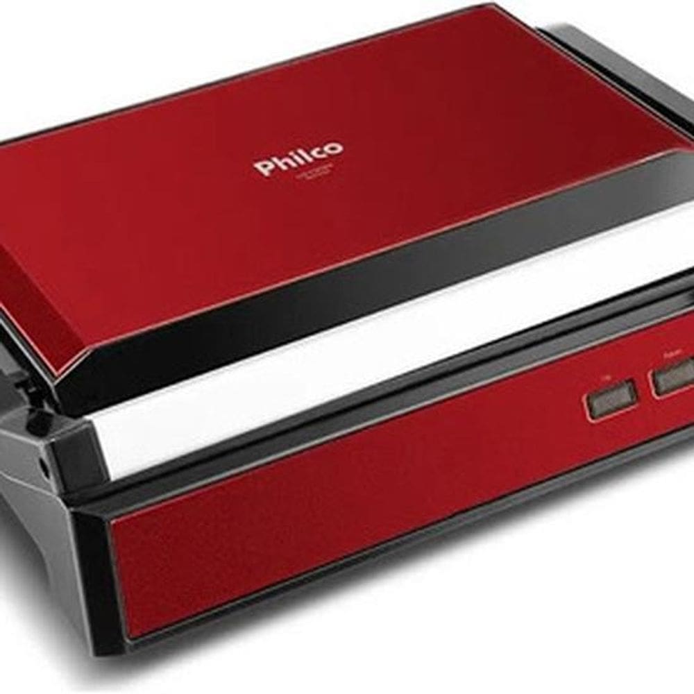 Sanduicheira E Grill Philco Pgr28vi Aço Inox 1250w 220v