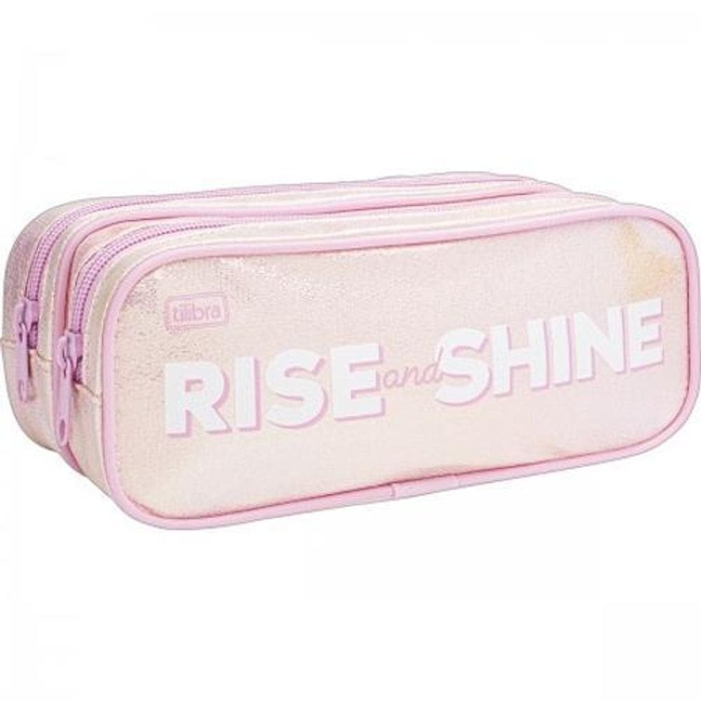 Estojo Duplo Tilibra Académie Shine