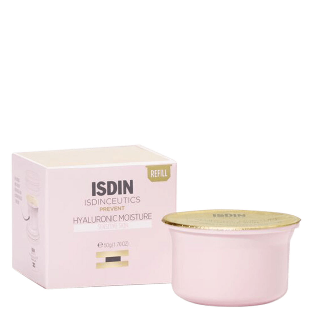 ISDIN ISDINCEUTICS Hyaluronic Moisture Sensitive Skin Refil - Creme Redutor de Linhas Hidratante 50g