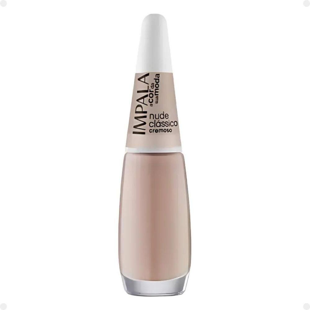 Esmalte Cremoso Impala A Cor da Sua Moda Nude Clássico 7,5ml