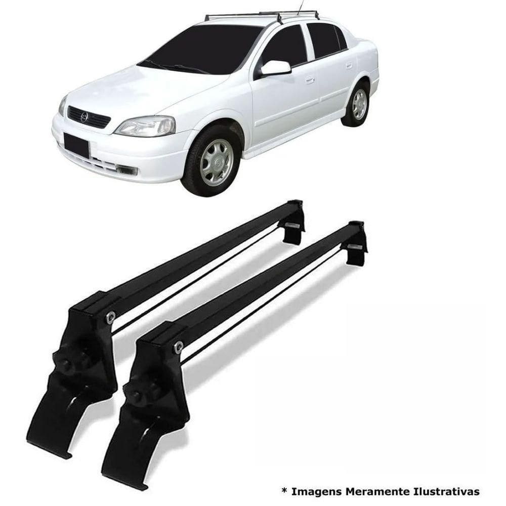 Rack De Teto Bagageiro Astra 2/4 Ptas Ano 99/07 Fixado Friso