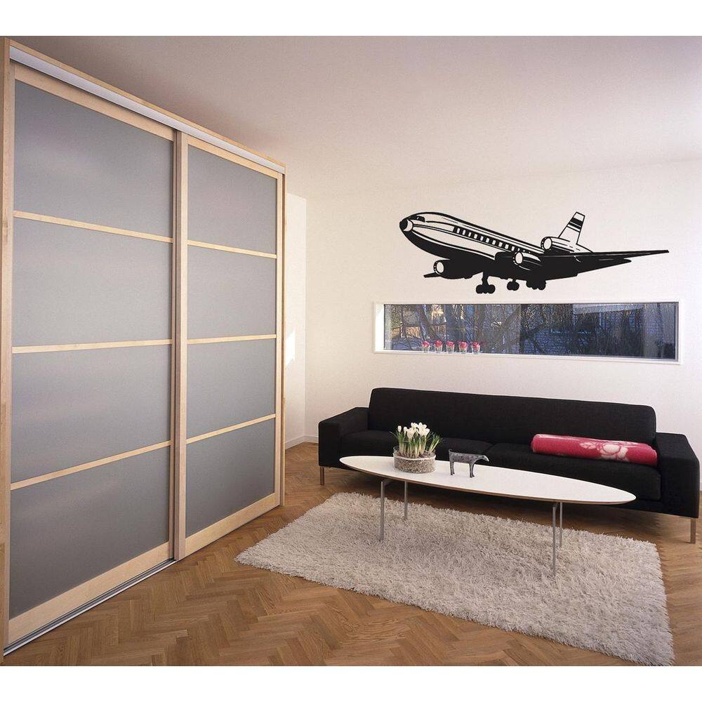 Adesivo Decorativo Avião Boing Decoração Sala Quarto