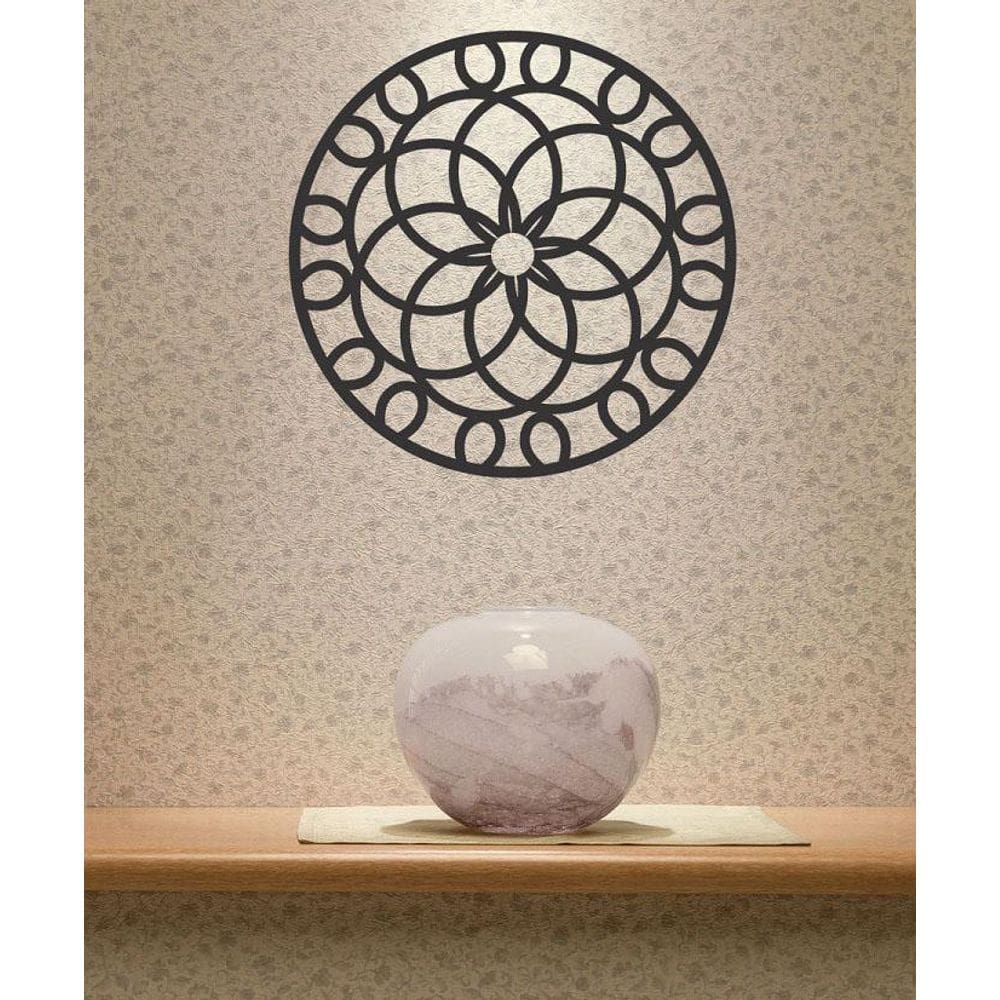 Adesivo Decorativo De Parede Mandala Para Sua Sala