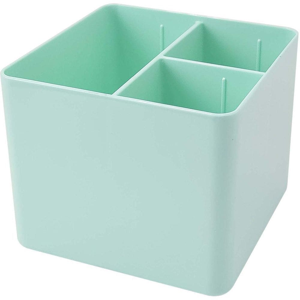 Acessório Para Mesa Serena Com 3 Divisórias Verde