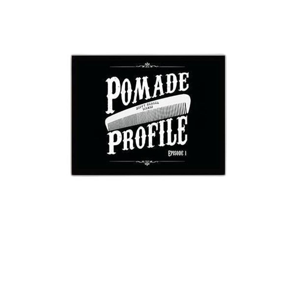 Quadro Decorativo Pomade Profile 34x23cm