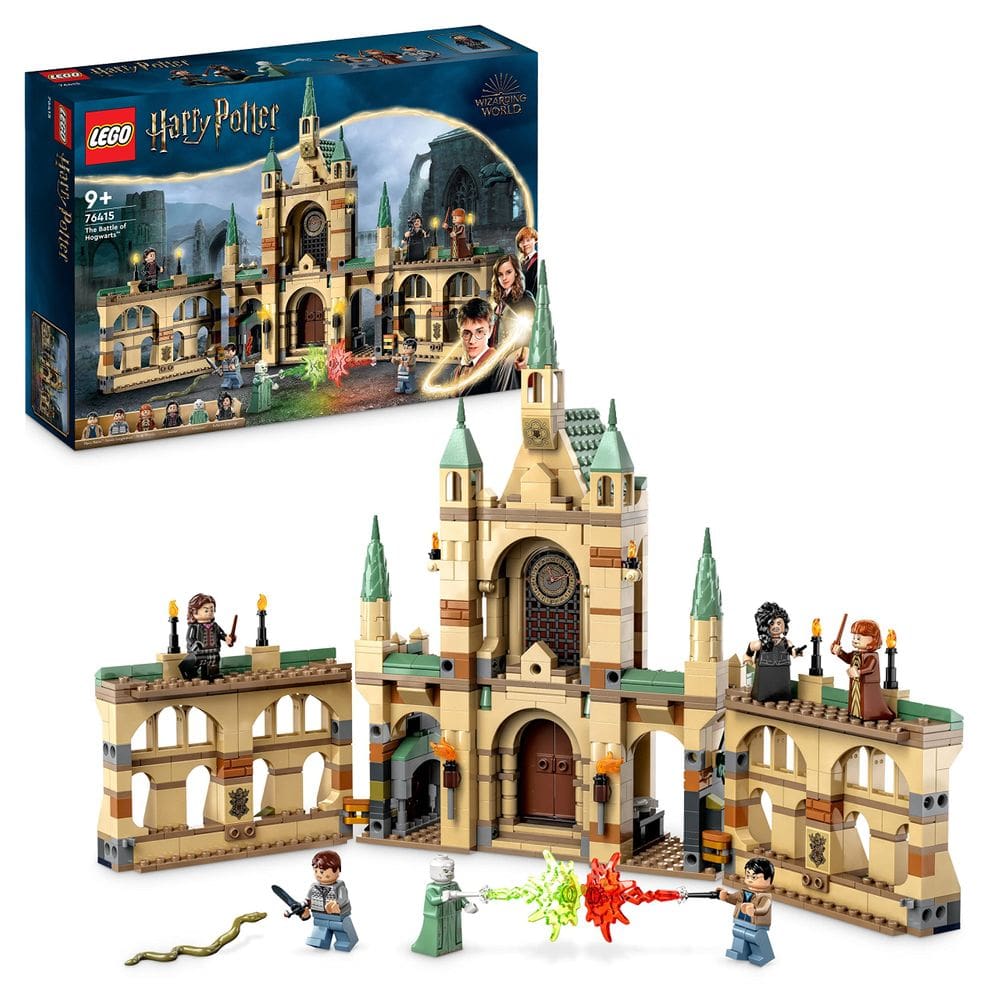 Brinquedo LEGO Harry Potter 76415 Castelo da Batalha de Hogwarts com Vol