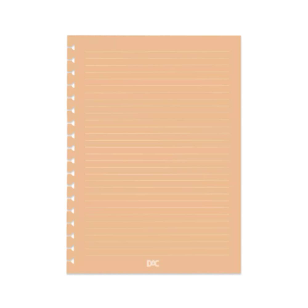 Refil Caderno Smart Colegial com 48 Folhas DAC - Laranja