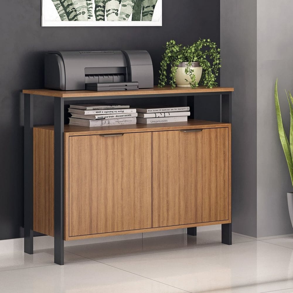 Balcão 3010 Mn/ptx - 900cm X 730cm X 380cm Preto