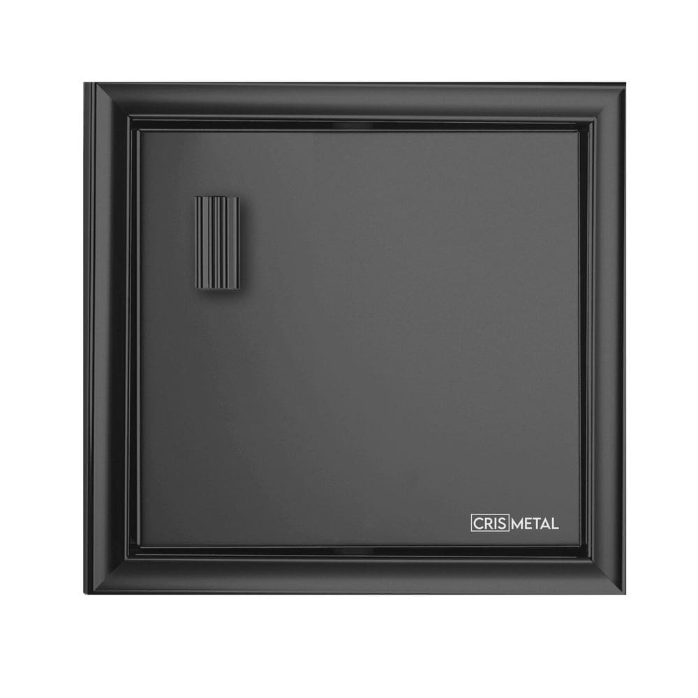 Saboneteira de Alumínio Embutir - 754 Preto