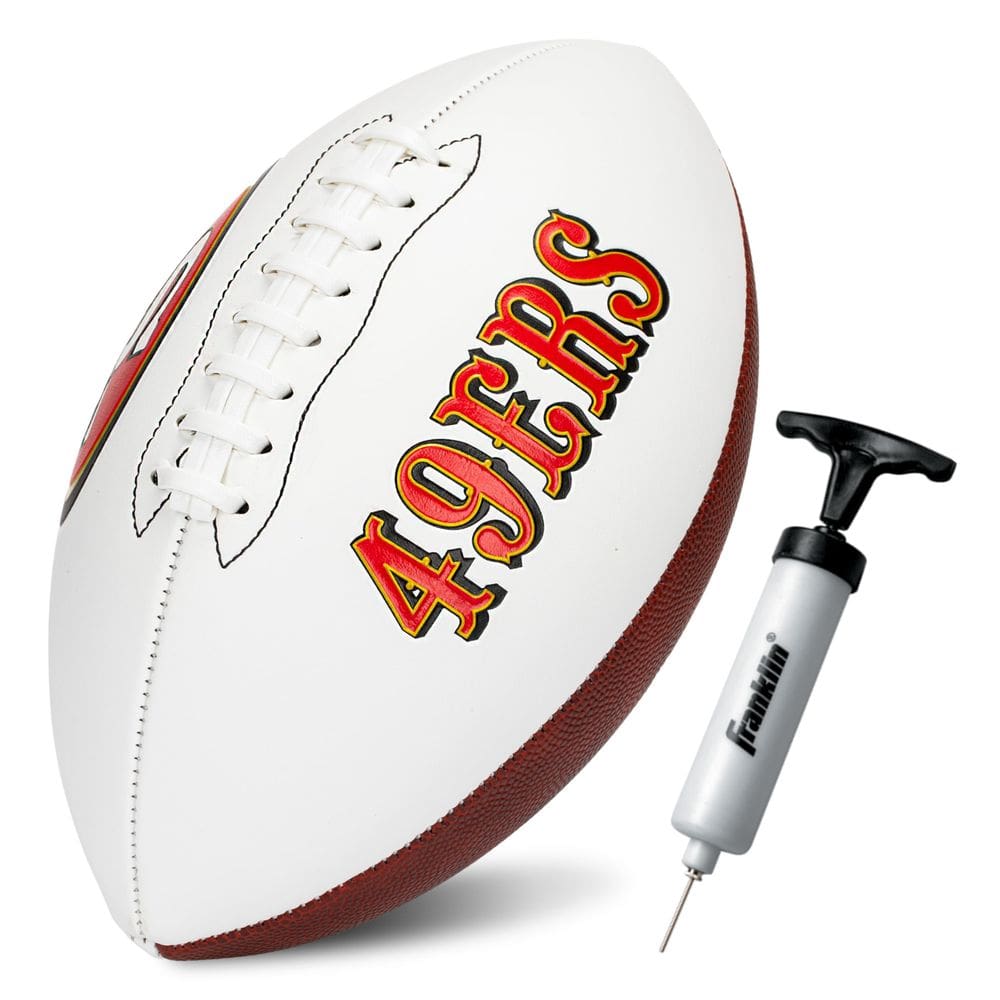 Autógrafo de Futebol Franklin Sports NFL San Francisco 49ers