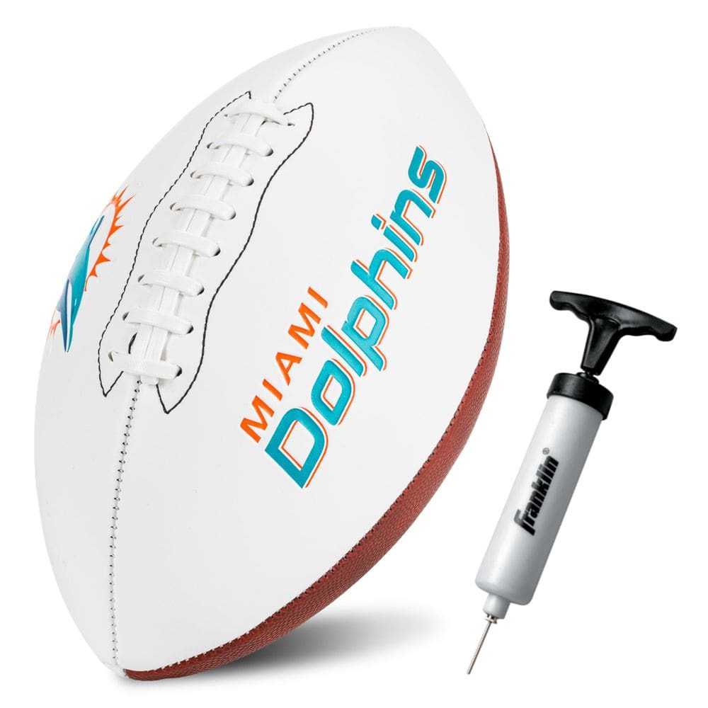 Autógrafo de Futebol Franklin Sports NFL Miami Dolphins