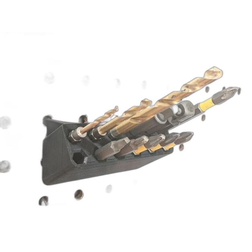 Suporte De Parede Para Bits Brocas Dremel