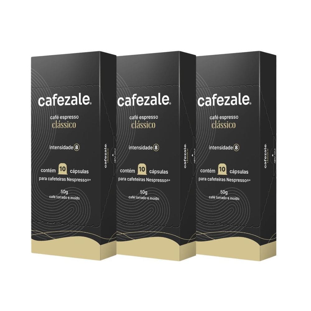 30 Cápsulas Compatíveis Nespresso Café Clássico