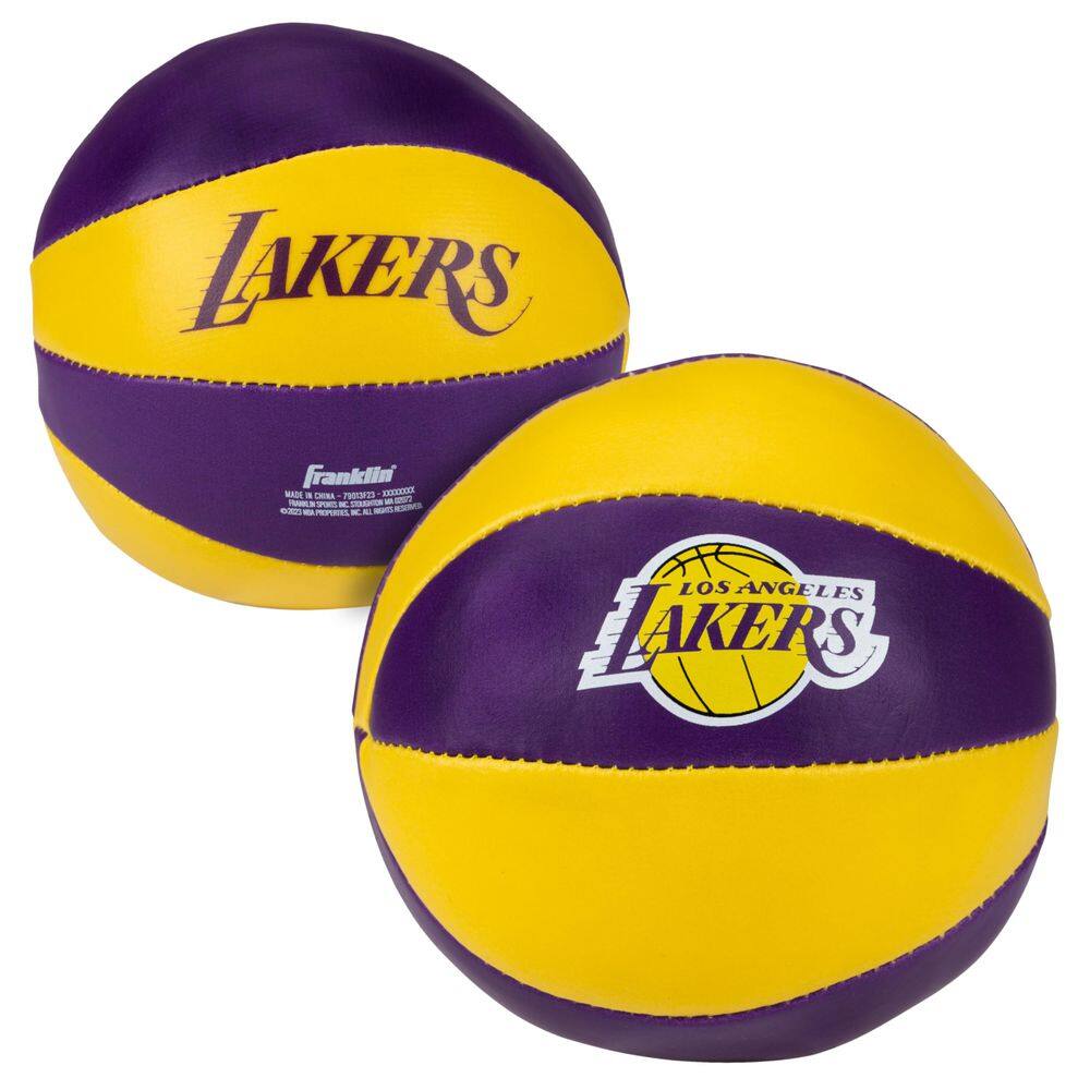 Bolas de basquete de brinquedo Franklin Sports NBA Los Angeles Lakers 2 Pac