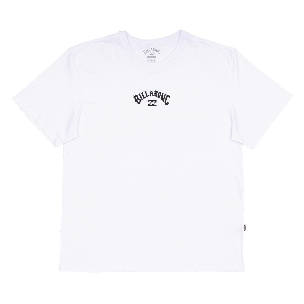 Camiseta Billabong Mid Arch Plus Size SM25 Masculina Branco