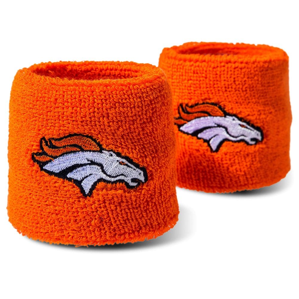 Pulseiras Franklin Sports NFL Denver Broncos bordadas