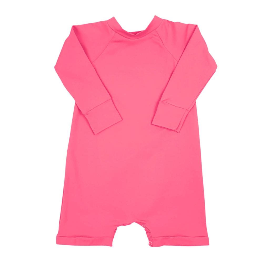 Macaquinho Praia Bebê e Infantil Proteção UV Chiclete Neon Concuca