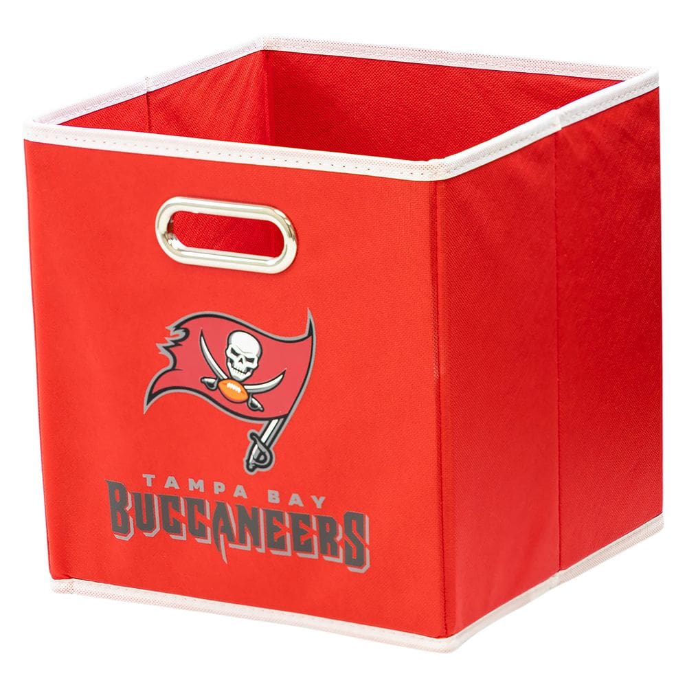 Caixa de armazenamento Franklin Sports NFL Tampa Bay Buccaneers